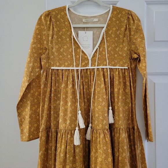 NWT Christy dawn The Paloma Dress | Biscotti Cosmos Floral XS - Picture 7 of 13